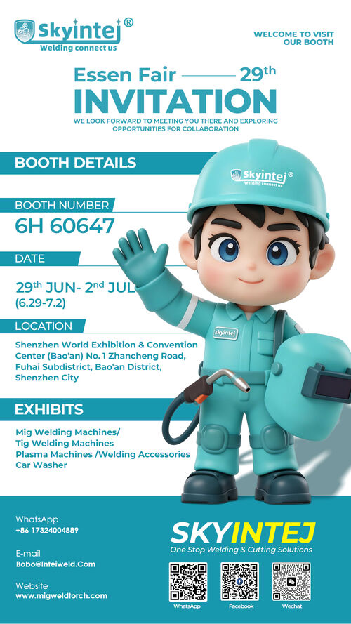 Latest company news about We are Pleased to invite you to visit our booth at the Essen Fair from 6.29 to7.2.
