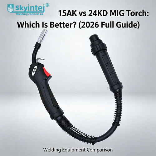 Últimas notícias da empresa sobre 15AK versus 24KD MIG Torch: qual é melhor? (2026 Guia completo)