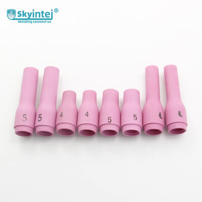 Buy WP-9 Tig Ceramic Cup Gas Coverage For High Duty Cycle Welding online manufacture