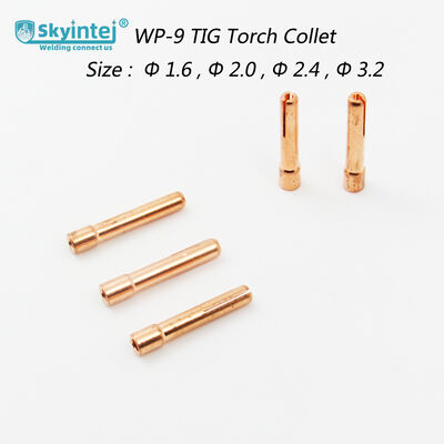 buy Copper Alloy WP9 Tig Torch Collet for Tungsten Electrode Fixation online manufacture
