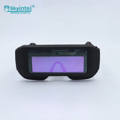 kaufen Automatisches Dunkeln Schweißen Sicherheitsbrille Batterie / Solar-Doppelversorgung für die Metallbearbeitung online manufacture