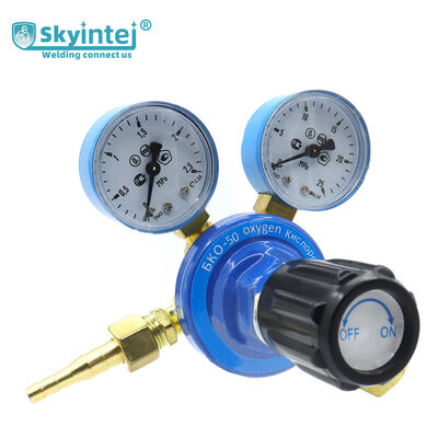 Buy YP26 Oxygen Welding Regulator G5/8 Inlet C3/8 Outlet Connections online manufacture