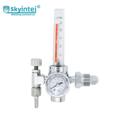 kopen Argon / CO2 gas lassen regulator 0-25LPM Stroommeter 0-3500psi Drukbereik online manufacture