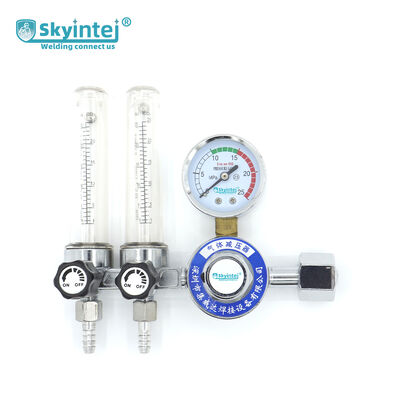 Buy Industrial YP-52D Argon Gas Regulator G5/8 Inlet With Dual Gauges online manufacture