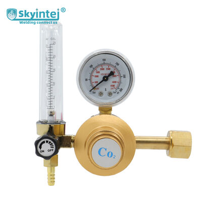 Buy Brass Body Argon CO2 Regulator 0-15MPa for Industrial Welding online manufacture