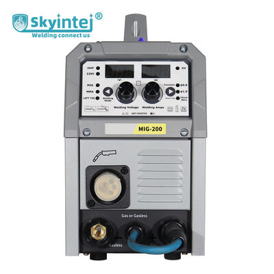 Buy MIG-200 MIG Welding Machine 220V - Low Splatter, Gasless Flux Core for Sheet Metal Repair online manufacture