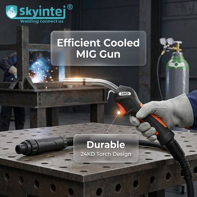 kaufen Industrielle 24kd Mig-Torche Leichtgewicht 220A gemischte Gase gekühlt online manufacture
