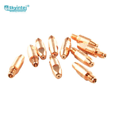 Buy 24KD Mig Welding Contact Tip M6 Thread 28mm Double Insulated for Gas Diffuser online manufacture